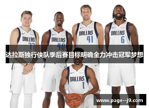 达拉斯独行侠队季后赛目标明确全力冲击冠军梦想